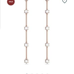 New Swarovski Drop Earrings